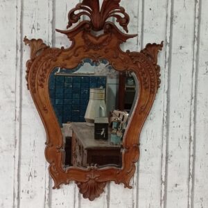 ESPEJO MADERA DAMA