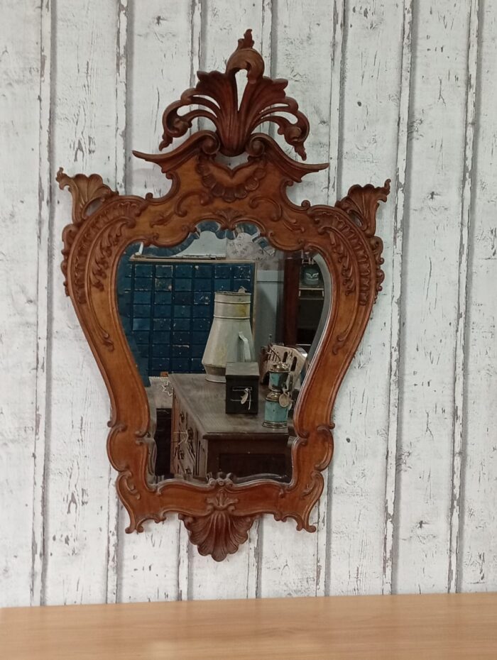 ESPEJO MADERA DAMA